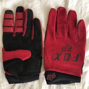 Fox Ranger MTB or Motocross Gloves Red Large